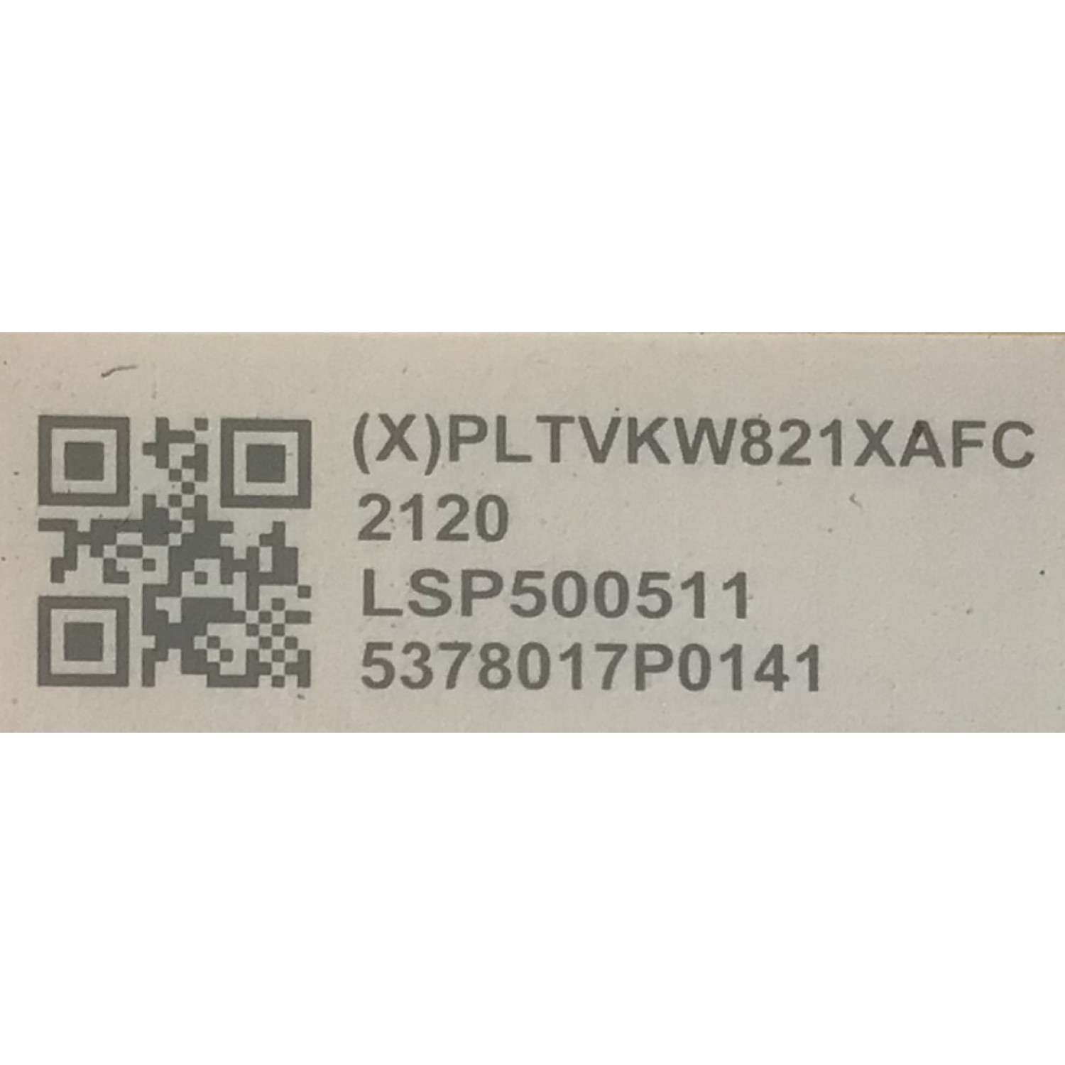 FUENTE DE PODER PARA TV INSIGNIA / NUMERO DE PARTE PLTVKW821XAFC / 715GA018-P01-009-003S / (X)PLTVKW821XAFC / LSP500511 / 5378017P0141 / PANEL TPT550WR-D093.L REV:S21B / MODELO NS-55F501NA22 - Imagen 2